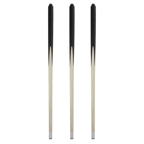 Wooden mini pool cue set - cue, 3pcs