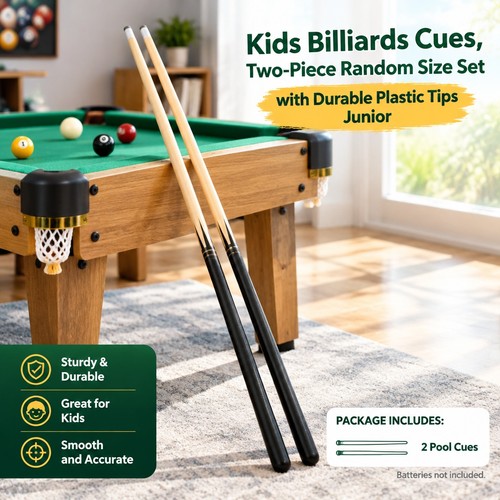 Kids pool cue set - pool,